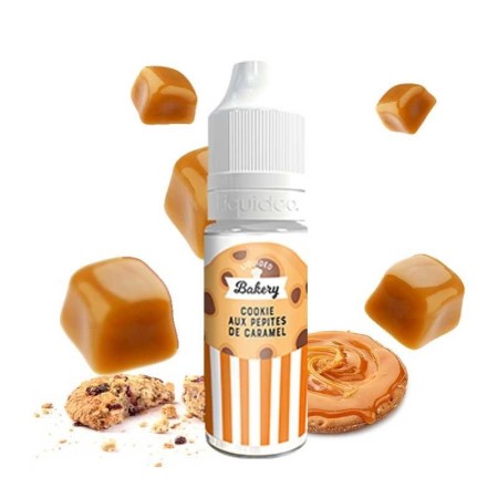 Tentation - COOKIES PEPITES CARAMEL Bakery 50ml - LIQUIDEO