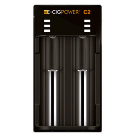 C2 USB-C LED Li-on Battery Charger - E-Cig Power