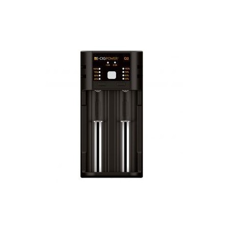 Q2 Micro USB Led Charger Li-On Battery - E-Cig Power
