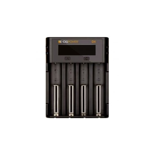 D4 Micro USB Intelligent charger LCD Li-on Battery - E-Cig Power