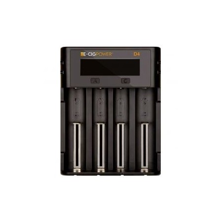 D4 Micro USB Intelligent charger LCD Li-on Battery - E-Cig Power