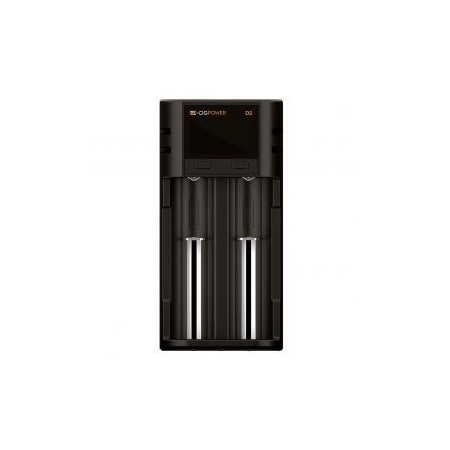 D2 Intelligent Charger USB-C LCD Li-on Battery - E-Cig Power