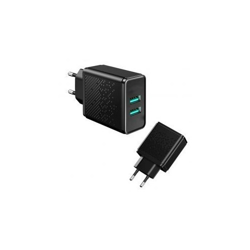 Chargeur Secteur - 2 USB max 2.4A 5V