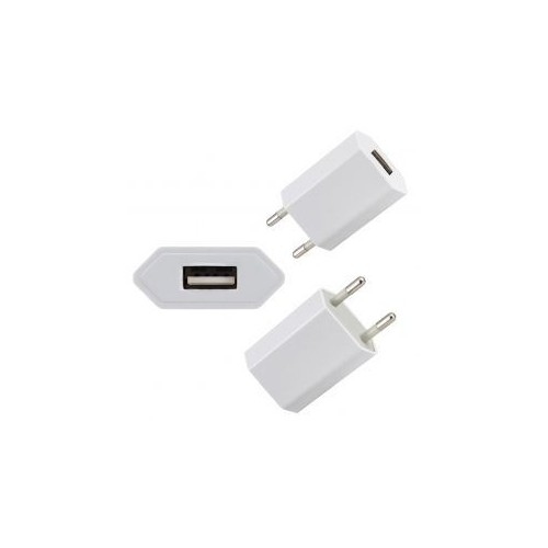 Chargeur Secteur -USB max 1A 5V (pack de 6pcs)