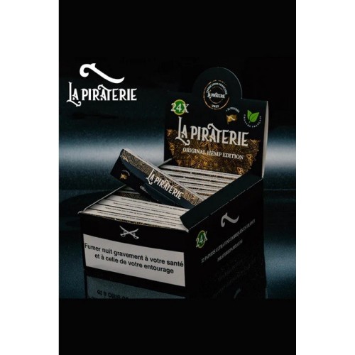 CARNET SLIM HEMP EDITION AVEC TIPS - PIRATERIE PAPER