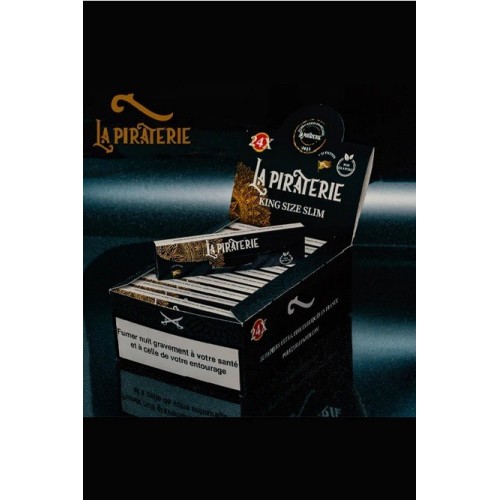 CARNET SLIM BROWN AVEC TIPS - PIRATERIE PAPER 