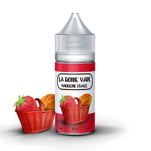 Concentré Madeleine Fraise 30ml - La Bonne Vape 