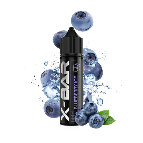 Blueberry Ice 50ml - X-BAR E-liquide