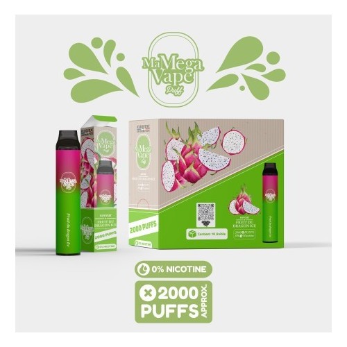 Fruit du dragon Ice - Ma MEGA Vape 2000 puff