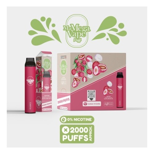 Litchi Ice - Ma MEGA Vape 2000 puff