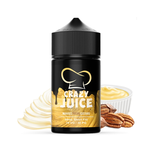 MUKKIES Pécan Custard 50ml - Crazy Juice Mukk Mukk
