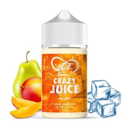 Ice Poire Mango 50ml - Crazy Juice Mukk Mukk