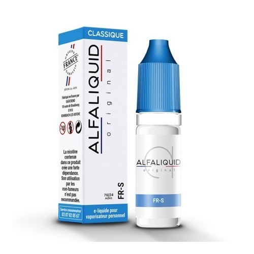 E-liquide Alfaliquid Tabac FR-S
