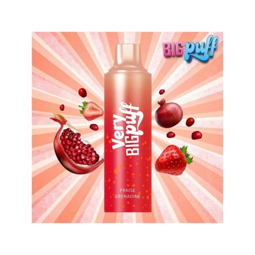 Fraise Grenadine 2500 Puffs - Very Big Puff