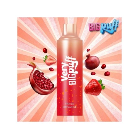 Fraise Grenadine 2500 Puffs - Very Big Puff