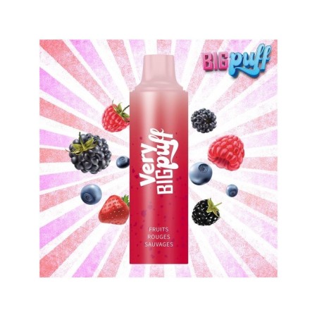 Fruits Rouges sauvages 2500 Puffs - Very Big Puff