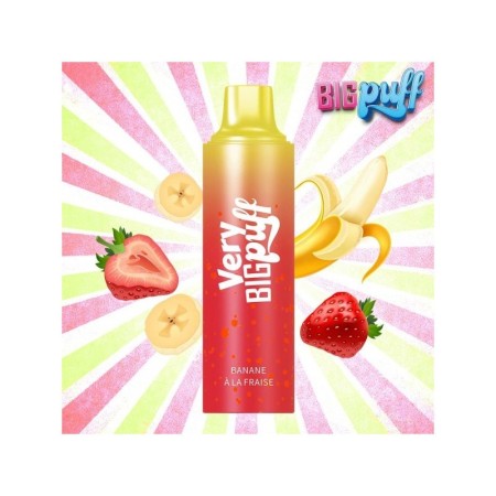 Banane à la Fraise 2500 Puffs - Very Big Puff