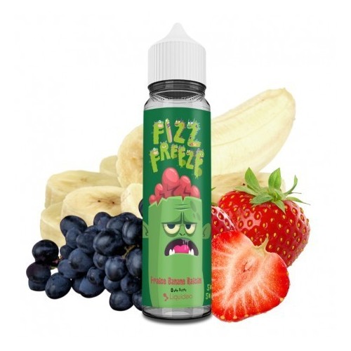 FIZZ FREEZE - Fraise Banane Raisin 50ml - LIQUIDEO
