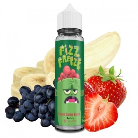 FIZZ FREEZE - Fraise Banane Raisin 50ml - LIQUIDEO