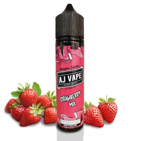 STRAWBERRY MIX 50ml - AJ VAPE