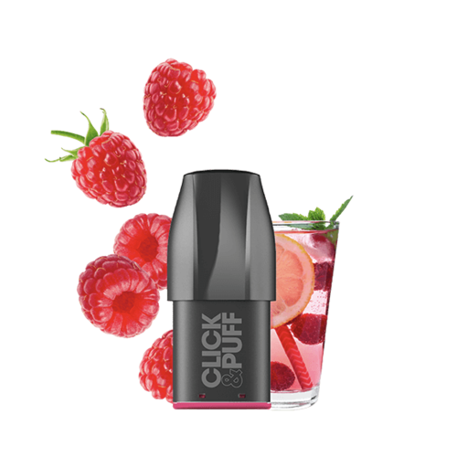 Cartouche Click & Puff Fruits Rouges Glacés - X-BAR (pack de 10pcs)