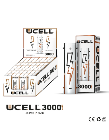 Accu 18650 3500mAh 20A - Ucell