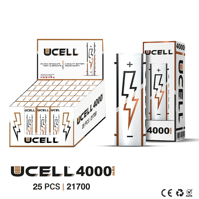 Accu 21700 4000mAh 40A - Ucell