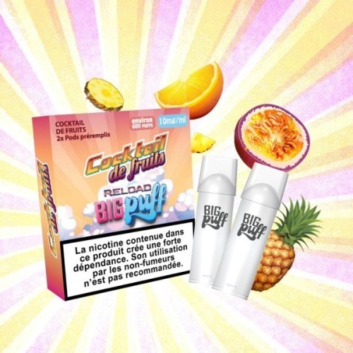 Cocktail de fruits - Big puff