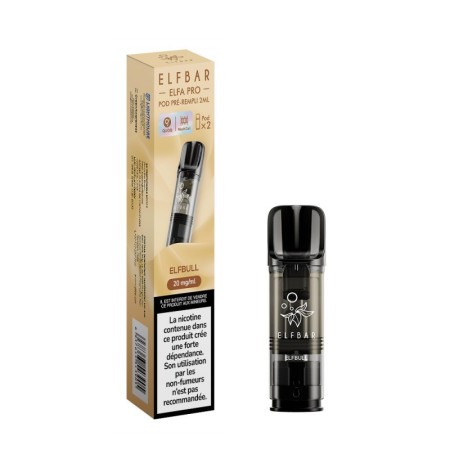 Pod ELFA PRO ElfBull 2ml (pack de 2) - ELFBAR