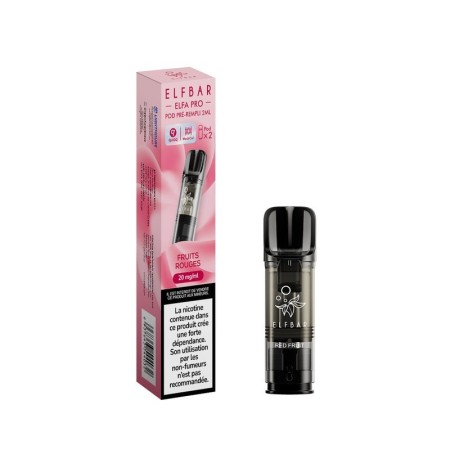 Pod ELFA PRO Fruits Rouges 2ml (pack de 2) - ELFBAR