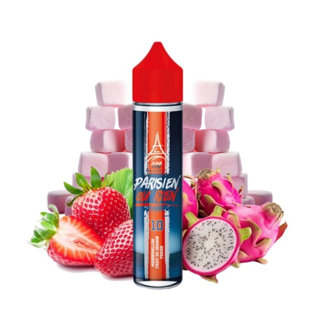 N°10 Marshmallow fruit du dragon fraise 50ml - Parisien ou rien