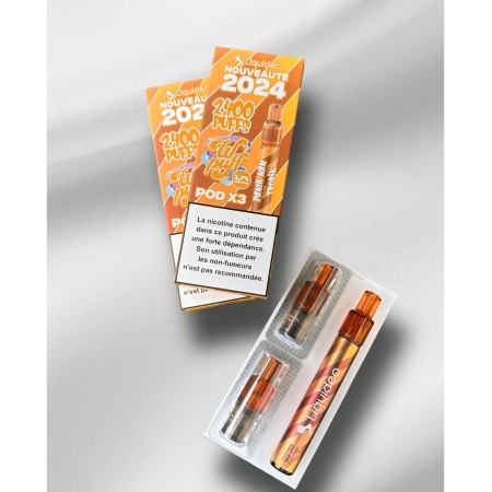 Kit 2.0 Panik Nan Tropik 2400 - Wpuff Liquideo