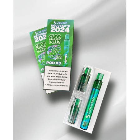 Kit 2.0 Pastouk 2400 - Wpuff Liquideo