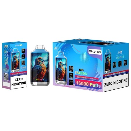 BLUEBERRY RASPBERRY CHERRY 16K 0% - FALCON JNR