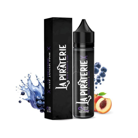 Pêche Myrtille Cassis 50ml - La Piraterie