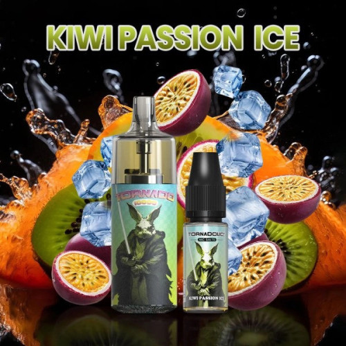 Puff 10000 Kiwi Passion Ice - Tornado