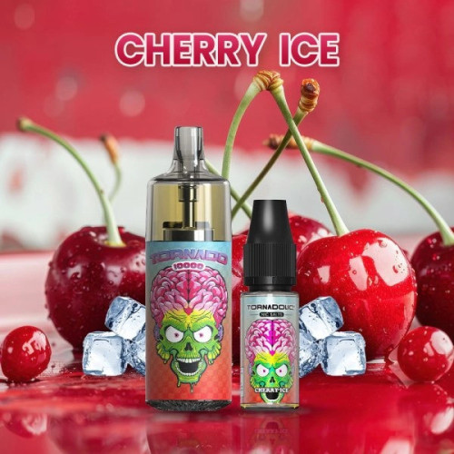 Puff 10000 Cherry Ice - Tornado