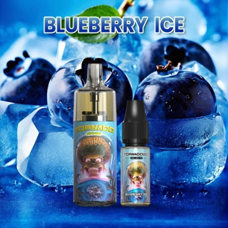 Puff 10000 Blueberry Ice - Tornado