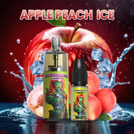 Puff 10000 Apple Peach Ice - Tornado