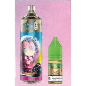 Kopie van Kopie van Kopie van Peach mango 9000 Puff - RandM Tornado