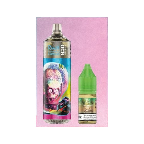copy of copy of copy of Peach mango 9000 Puff - RandM Tornado