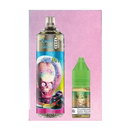 Strawberry Pom 9000 Puff - RandM Tornado