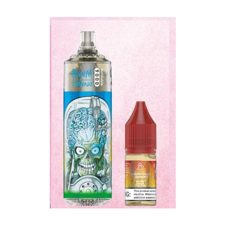 Kopie van Cherry 9000 Puff - RandM Tornado