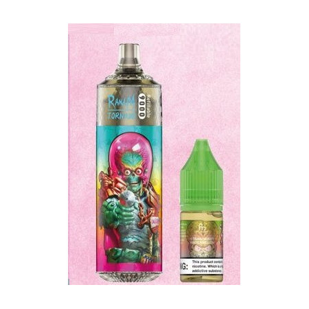 Kopie van Kopie van Peach mango 9000 Puff - RandM Tornado