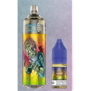 Kopie van Kopie van Dr Blue 9000 Puff - RandM Tornado