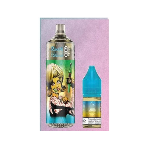 Mixed berries 9000 Puff - RandM Tornado