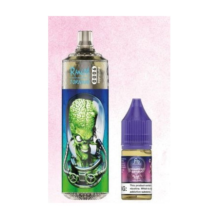 Kopie von Kopie von Kopie von Kopie von Peach mango 9000 Puff - RandM Tornado