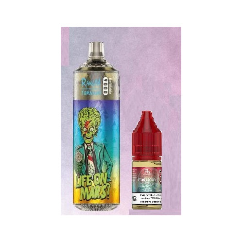 Peach Berry 9000 Puff - RandM Tornado