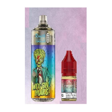 Peach Berry 9000 Puff - RandM Tornado