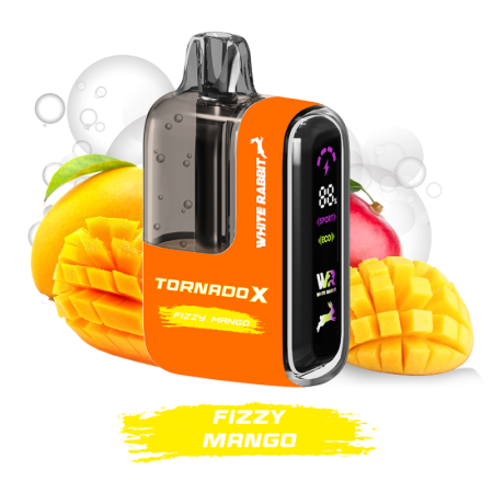 Fizzy mango Tornado X 25000 Puffs - Tornado & White Rabbit